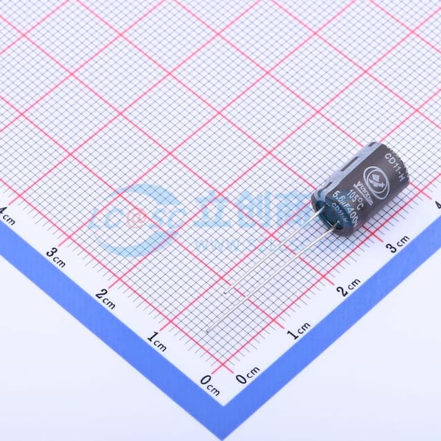 5.6uF ±20% 400V实物图