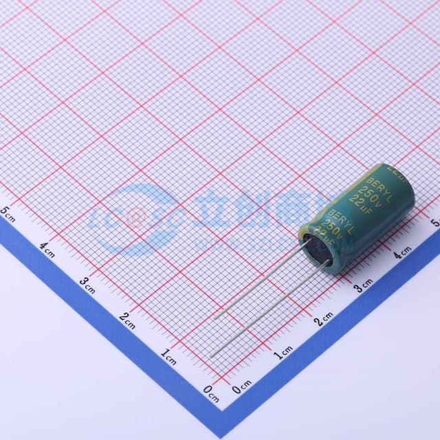 22uF ±20% 250V实物图