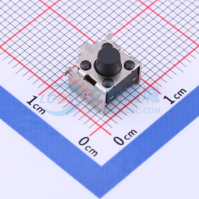 6*6*6mm 卧贴 轻触开关实物图