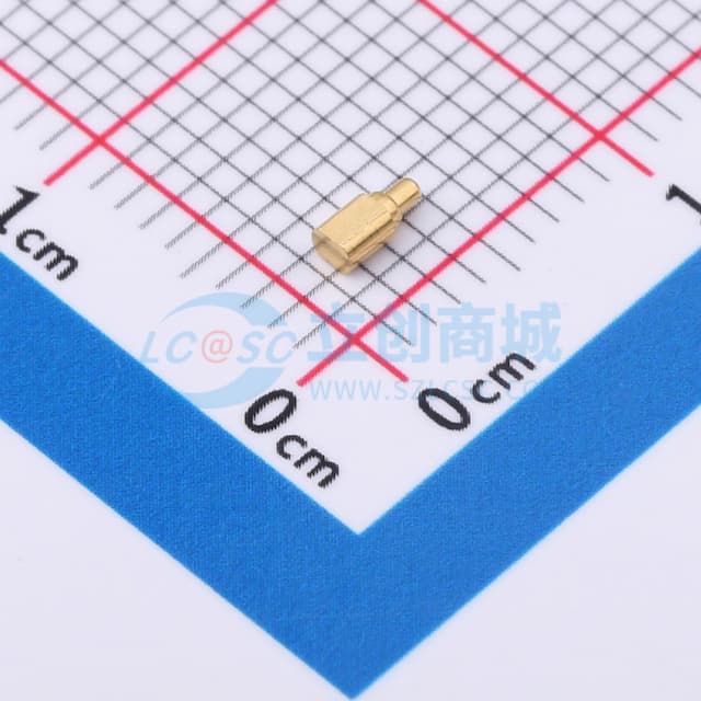 POGO PIN侧贴型弹簧顶针实物图