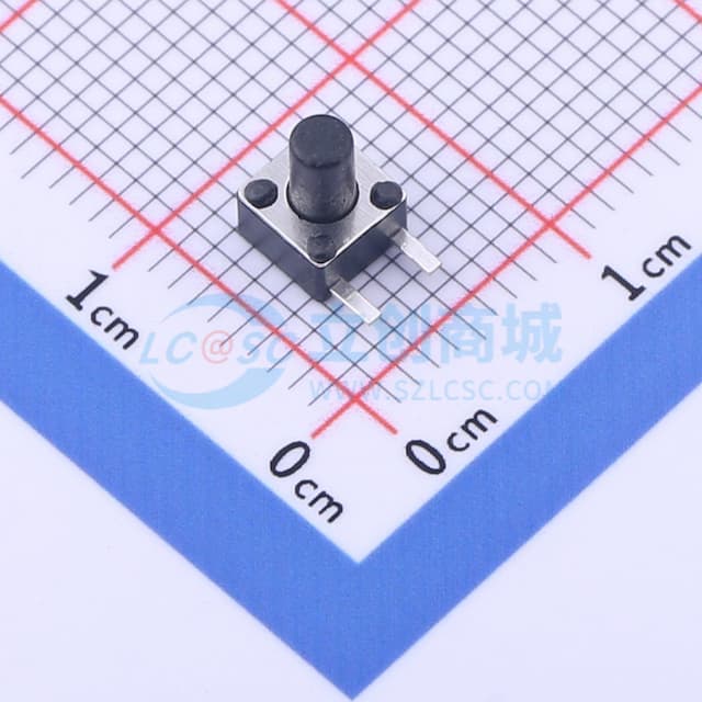 4.5x4.5x6.5两脚侧按开关 【插件】实物图