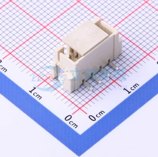 1x4P 间距:2.5mm 立贴实物图