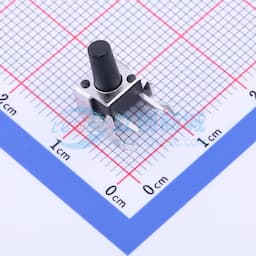 6*6*10mm 卧插 轻触开关 【插件】缩略图