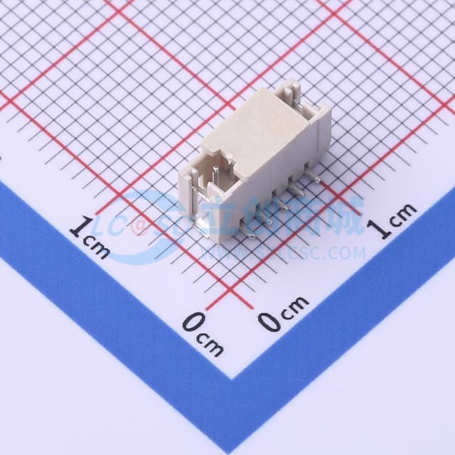 1x5P 间距:1.5mm 立贴实物图