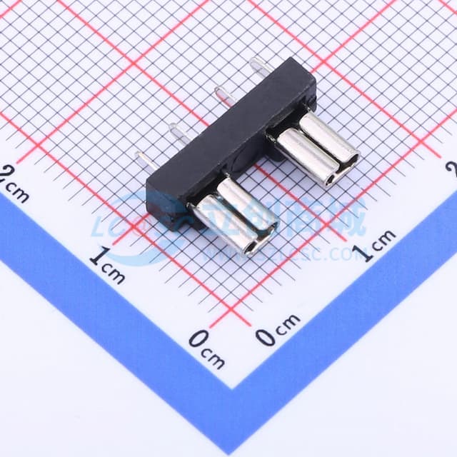 小号汽车插片保险丝座PCB支架【插件】实物图