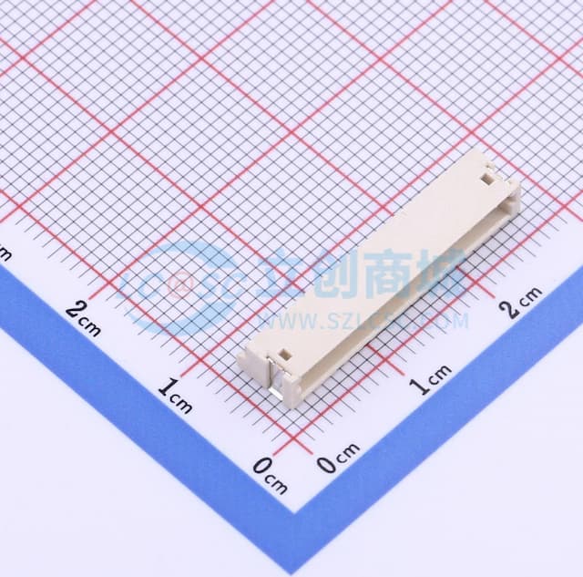1x15P 间距:1.5mm 卧贴实物图
