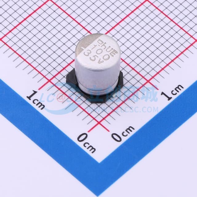 100uF ±20% 35V实物图