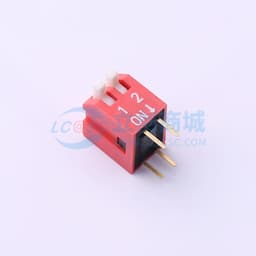 【插件】间距2.54mm 琴键2位拨码开关缩略图