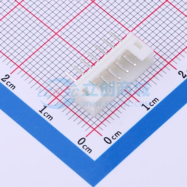 【插件】1x7P 间距:2mm 直插 系列:PH实物图