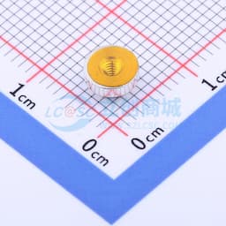 雄和远景，电路板表贴圆螺母柱，M2X1.5，铜镀锡,1个缩略图