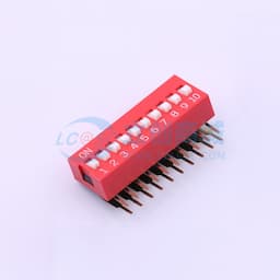 间距2.54mm 10位拨码开关缩略图