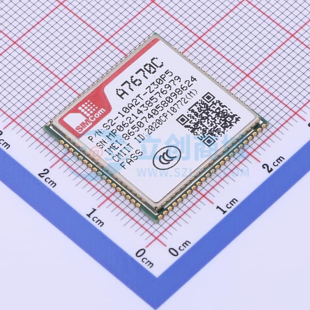 4G模块实物图