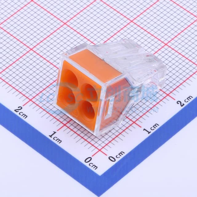 1x4P 每排P数:4 排数:1实物图