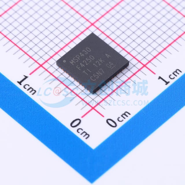 具有 1 个 16 位 Σ-Δ ADC、12 位 DAC、56 段 LCD、16KB 闪存、256B RAM 的 8MHz 感应 MCU实物图