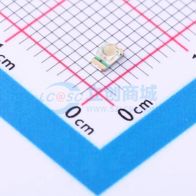 3.2*1.6*1.9 mm 贴片LED实物图