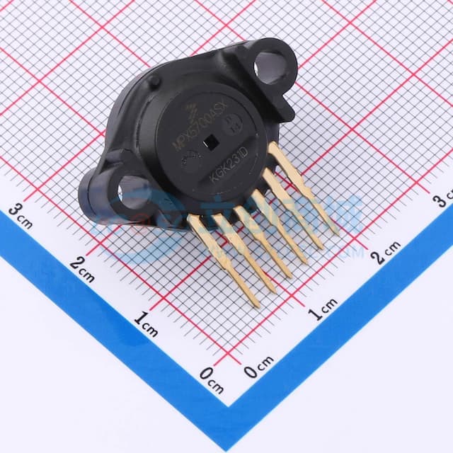 单片硅压力传感器实物图
