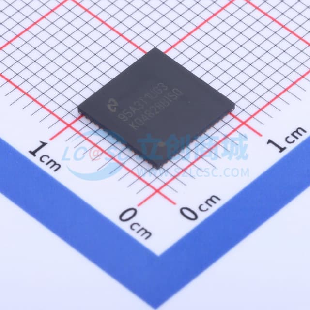 LMK0482x 超低噪声 JESD204B 兼容时钟抖动清洁器，带有双环路PLL实物图