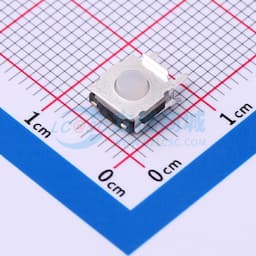 侧插防水轻触开关 硅胶白钮 180gf缩略图