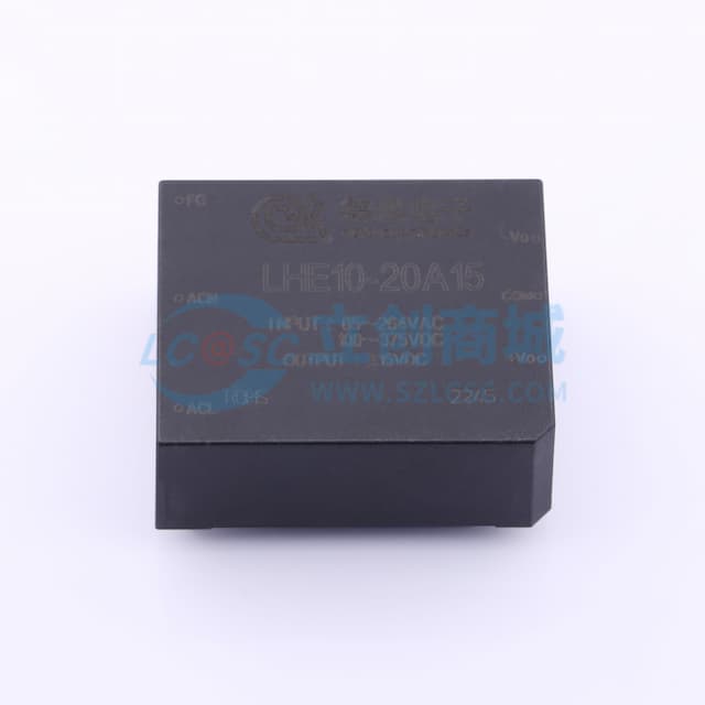 10W正负输出AC-DC模块电源实物图