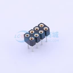 间距:2.54mm 2x4P 直插 【插件】缩略图