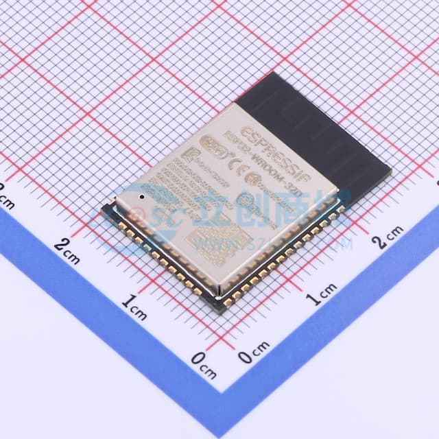 停产 通用型Wi-Fi+BT+BLE MCU模组实物图