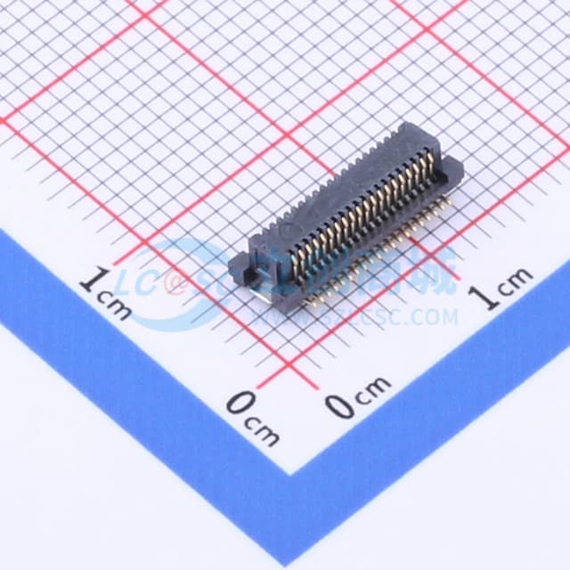 间距:0.5mm PIN:40P 母 立贴实物图