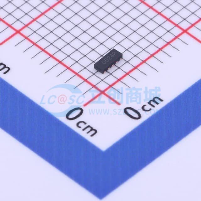 0524P ESD 5V截止 峰值浪涌电流：4A实物图