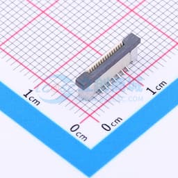 间距:0.5mm P数:15P 抽屉式 单侧触点/垂直缩略图