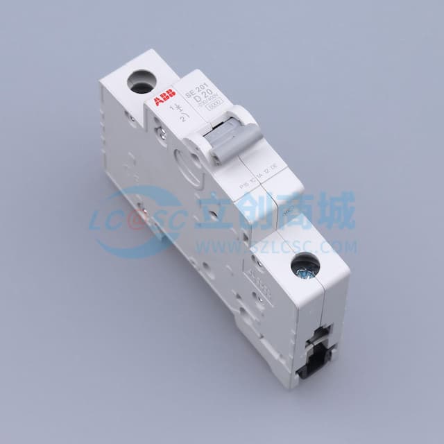 ABB 微型断路器 SE201-D20实物图