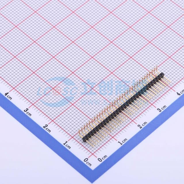 1x32P 间距:1.27mm 方针实物图
