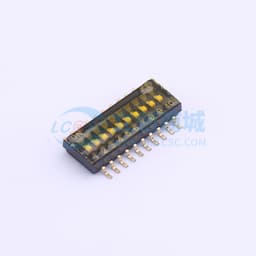 1.27mm 10位贴片拨码开关(S脚)缩略图