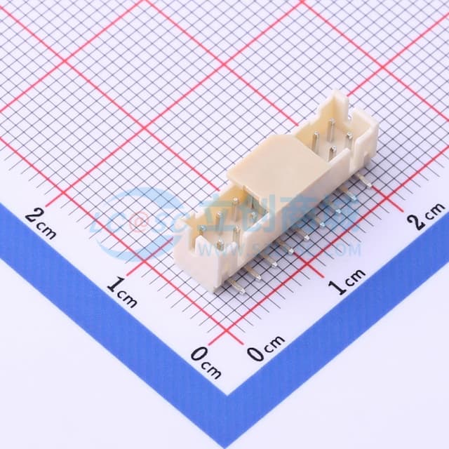 2x9P 间距:2mm 立贴实物图