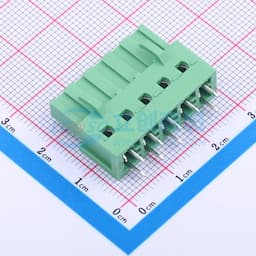1x5P 5.08mm 排数:1 每排P数:5 【插件】缩略图