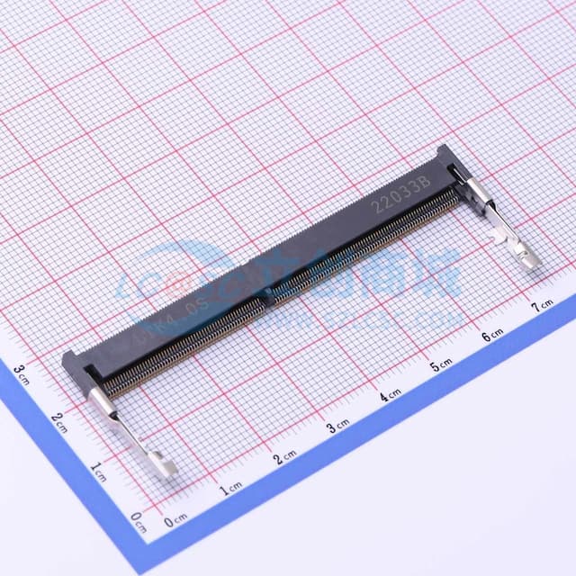 DDR4 4.0H 标准连接器实物图