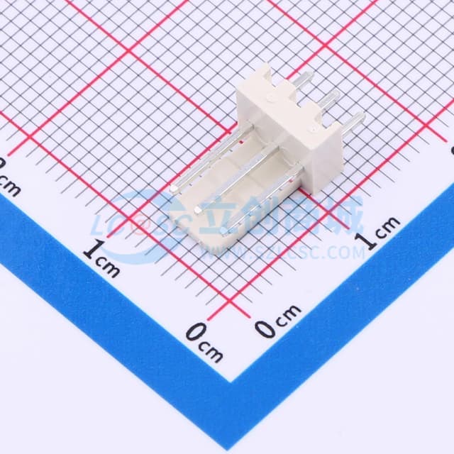 1x3P 间距:2.54mm 直插实物图