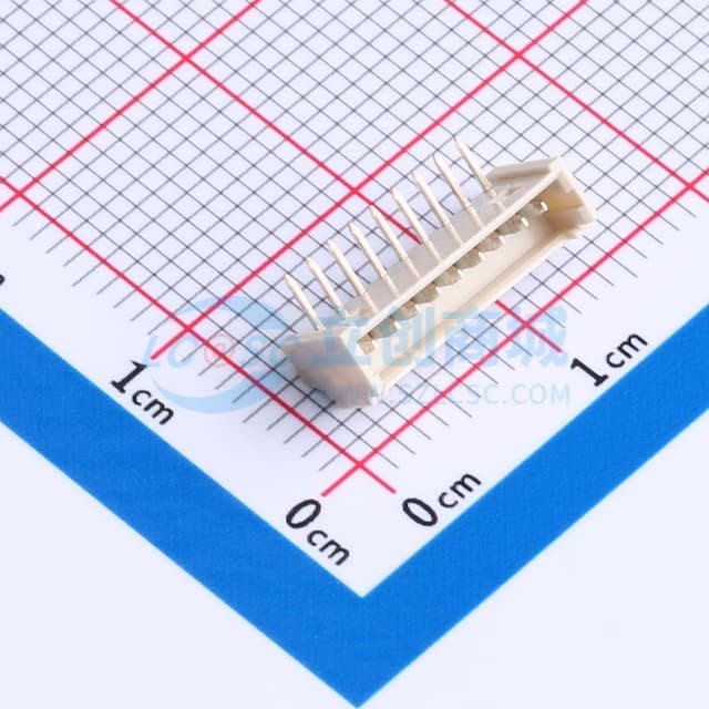 1x9P 间距:1.25mm 弯插 系列:PicoBlade(MX 1.25)实物图