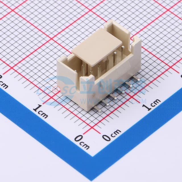 2x6P 间距:2mm 卧贴实物图