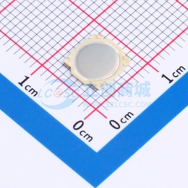 7.5×7.0×0.6mm 超薄轻触开关 100gf实物图