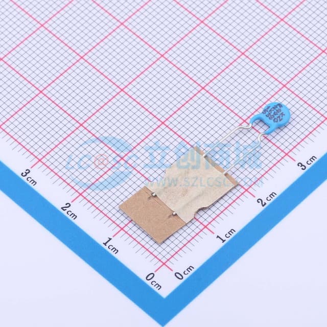【插件】22pF ±10% 1kV实物图