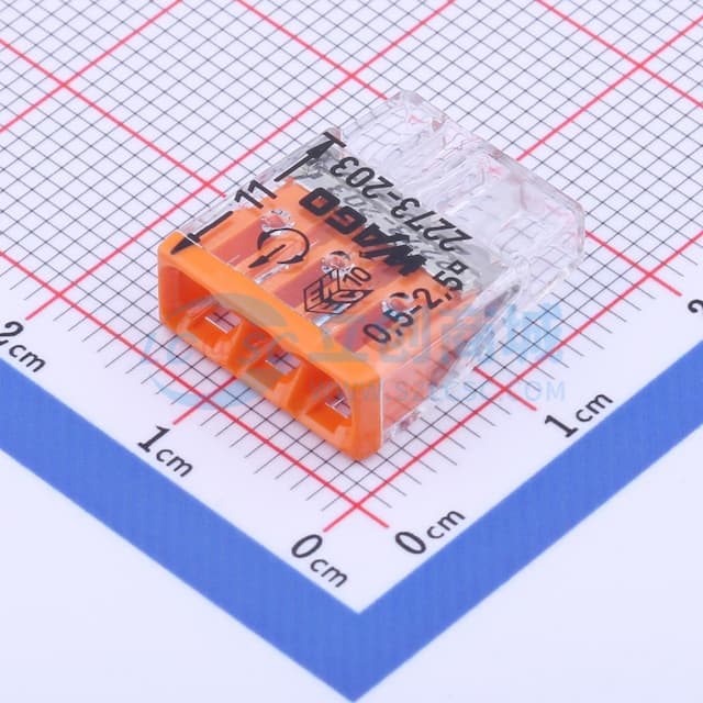 1x3P 每排P数:3 排数:1实物图