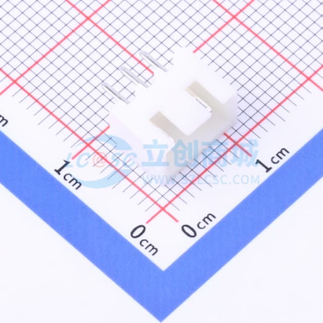 1x3P 间距:2.5mm 直插 系列:XHB 【插件】实物图