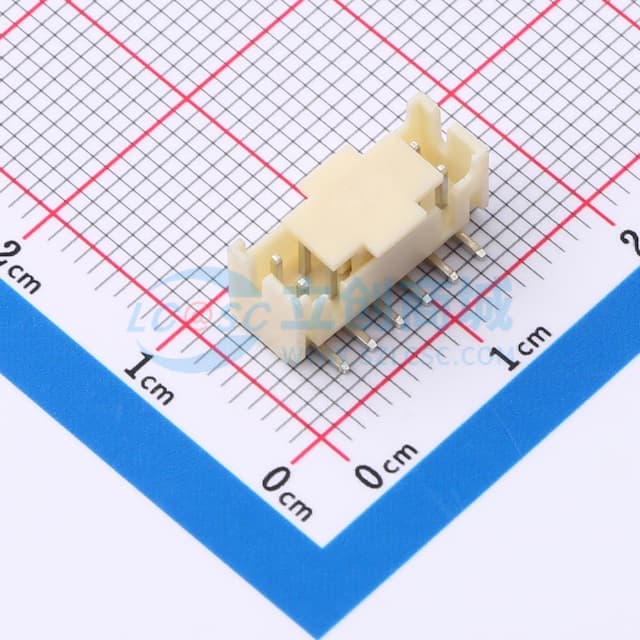2x6P 间距:2mm 立贴 系列:PHD实物图