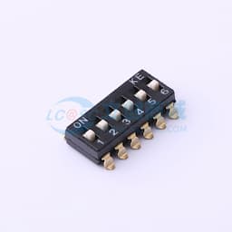 2.54mm 6位贴片高柄拨码开关卷装缩略图