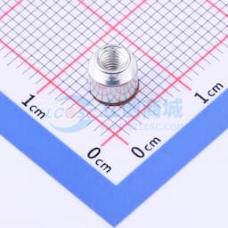 雄和远景，电路板表贴圆螺母柱，M3Xφ5.56X3.5+1.53，铜镀锡，编带装缩略图