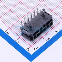 2x6P 间距:3mm 弯插 系列:Micro-Fit(MX 3.0)缩略图