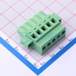 螺丝固定 1x5P 5.08mm 排数:1 每排P数:5缩略图