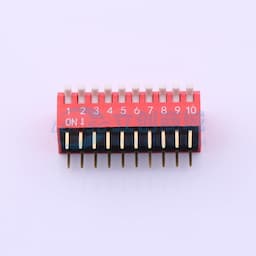 间距2.54mm 琴键10位拨码开关缩略图