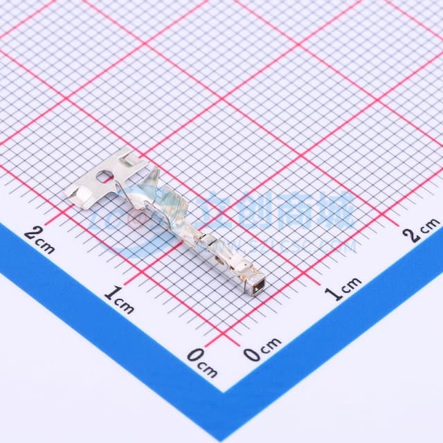 汽车用1.2mm插片宽度插座端子实物图