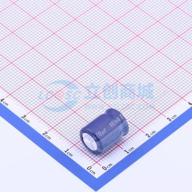 470uF ±20% 16V实物图