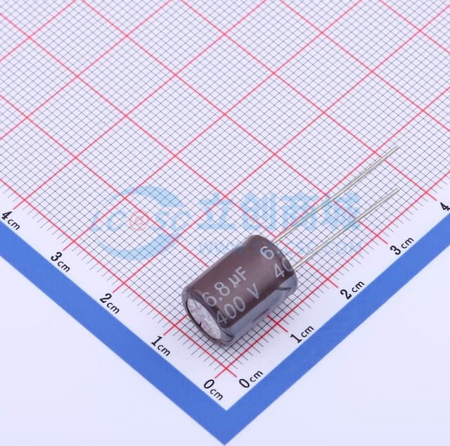6.8uF ±20% 400V实物图